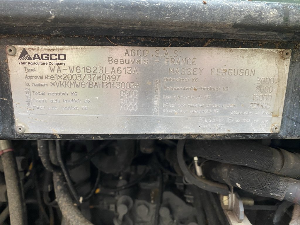 Traktor del tipo Massey Ferguson 6713S DYNA-6 EFFICIENT, Gebrauchtmaschine en Millau (Imagen 7)