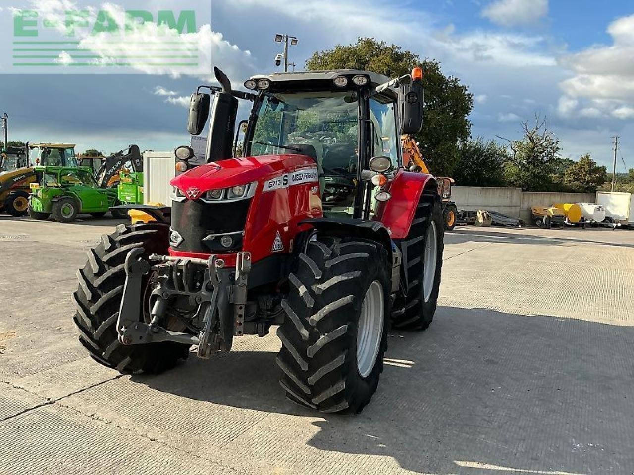 Traktor typu Massey Ferguson 6713s dyna6 tractor (st24311), Gebrauchtmaschine v SHAFTESBURY (Obrázek 15)