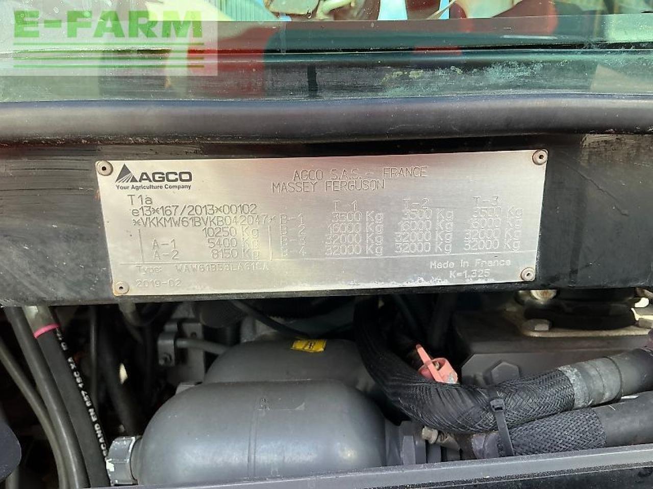 Traktor typu Massey Ferguson 6713s dyna6 tractor (st24311), Gebrauchtmaschine v SHAFTESBURY (Obrázek 19)