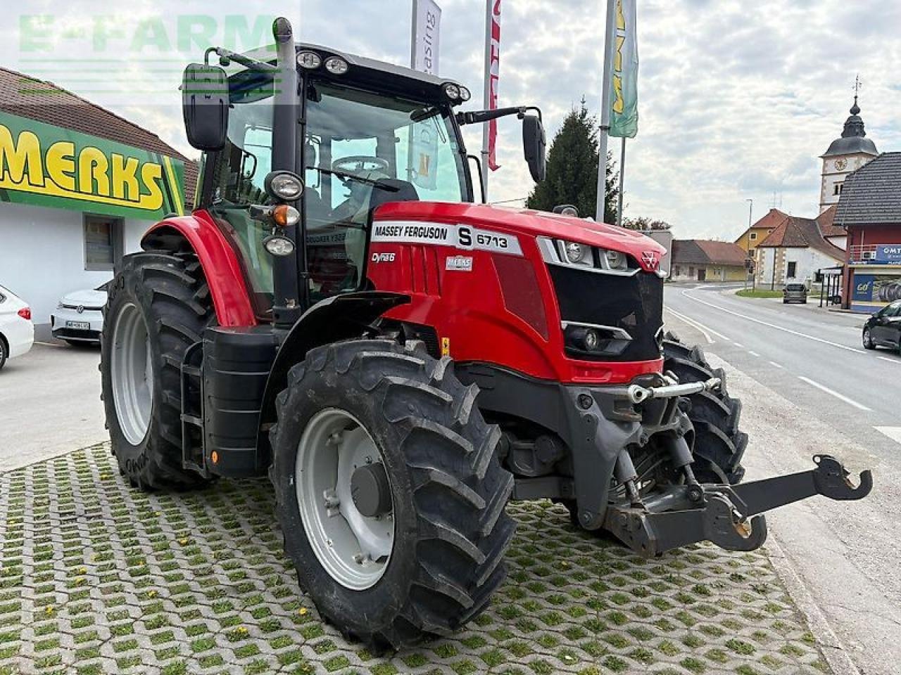 Traktor типа Massey Ferguson 6713s, Gebrauchtmaschine в GROBELNO (Фотография 3)