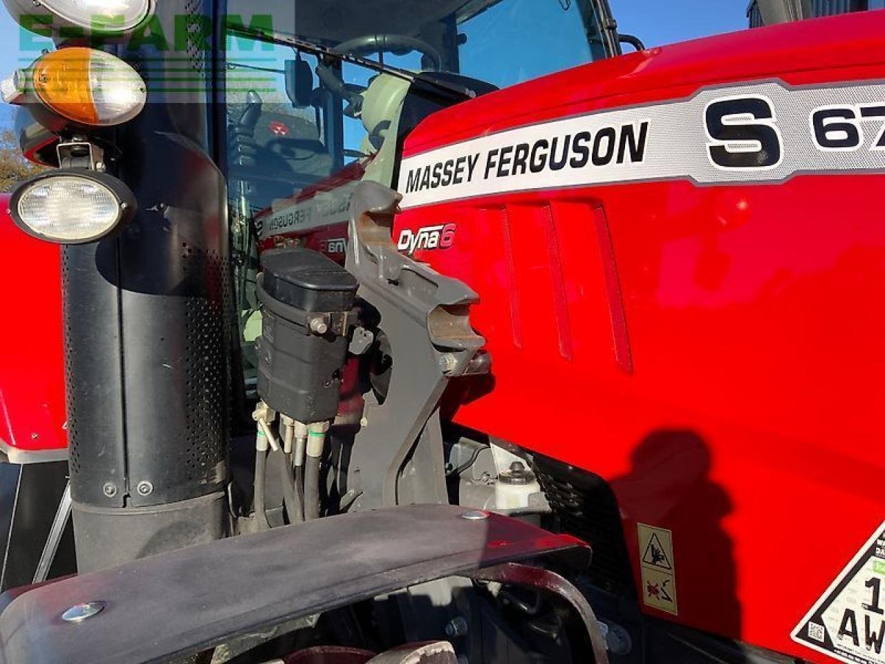 Traktor of the type Massey Ferguson 6714s dyna 6 tractor (st25200), Gebrauchtmaschine in SHAFTESBURY (Picture 13)
