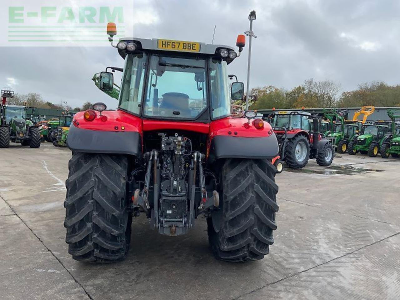 Traktor typu Massey Ferguson 6714s dyna6 tractor (st24943), Gebrauchtmaschine v SHAFTESBURY (Obrázek 8)