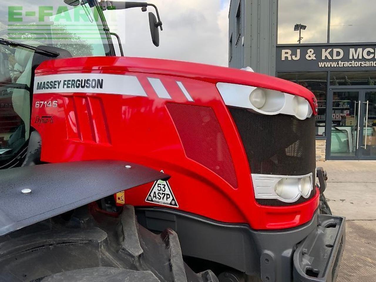 Traktor typu Massey Ferguson 6714s dyna6 tractor (st24943), Gebrauchtmaschine v SHAFTESBURY (Obrázek 13)