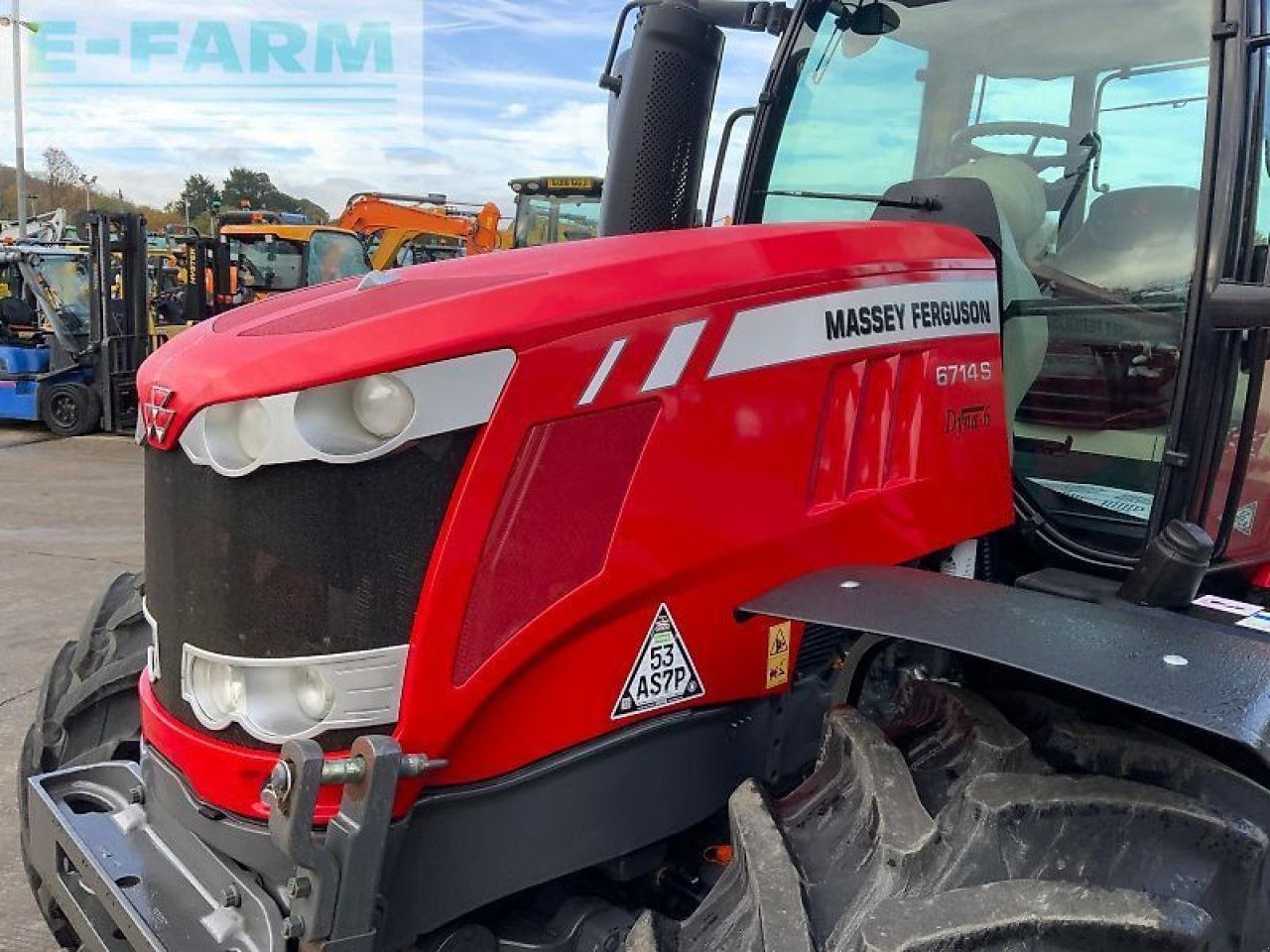 Traktor typu Massey Ferguson 6714s dyna6 tractor (st24943), Gebrauchtmaschine v SHAFTESBURY (Obrázek 16)