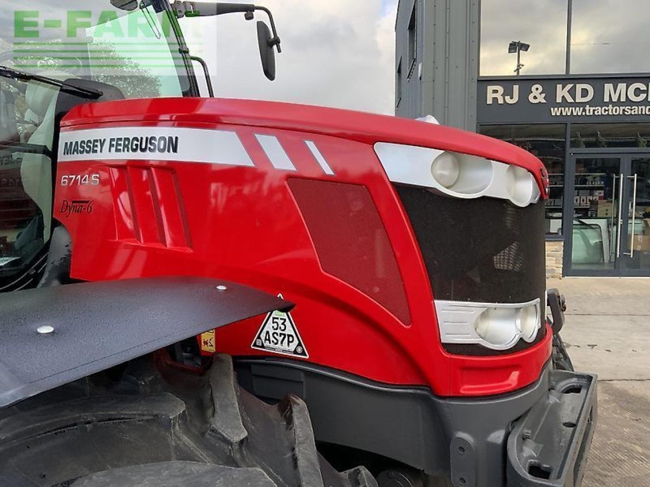 Traktor tipa Massey Ferguson 6714s dyna6 tractor (st24943), Gebrauchtmaschine u SHAFTESBURY (Slika 13)