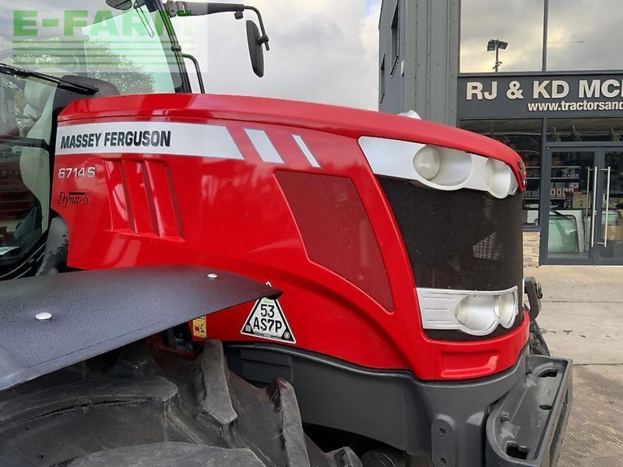 Traktor tip Massey Ferguson 6714s dyna6 tractor (st24943), Gebrauchtmaschine in SHAFTESBURY (Poză 13)