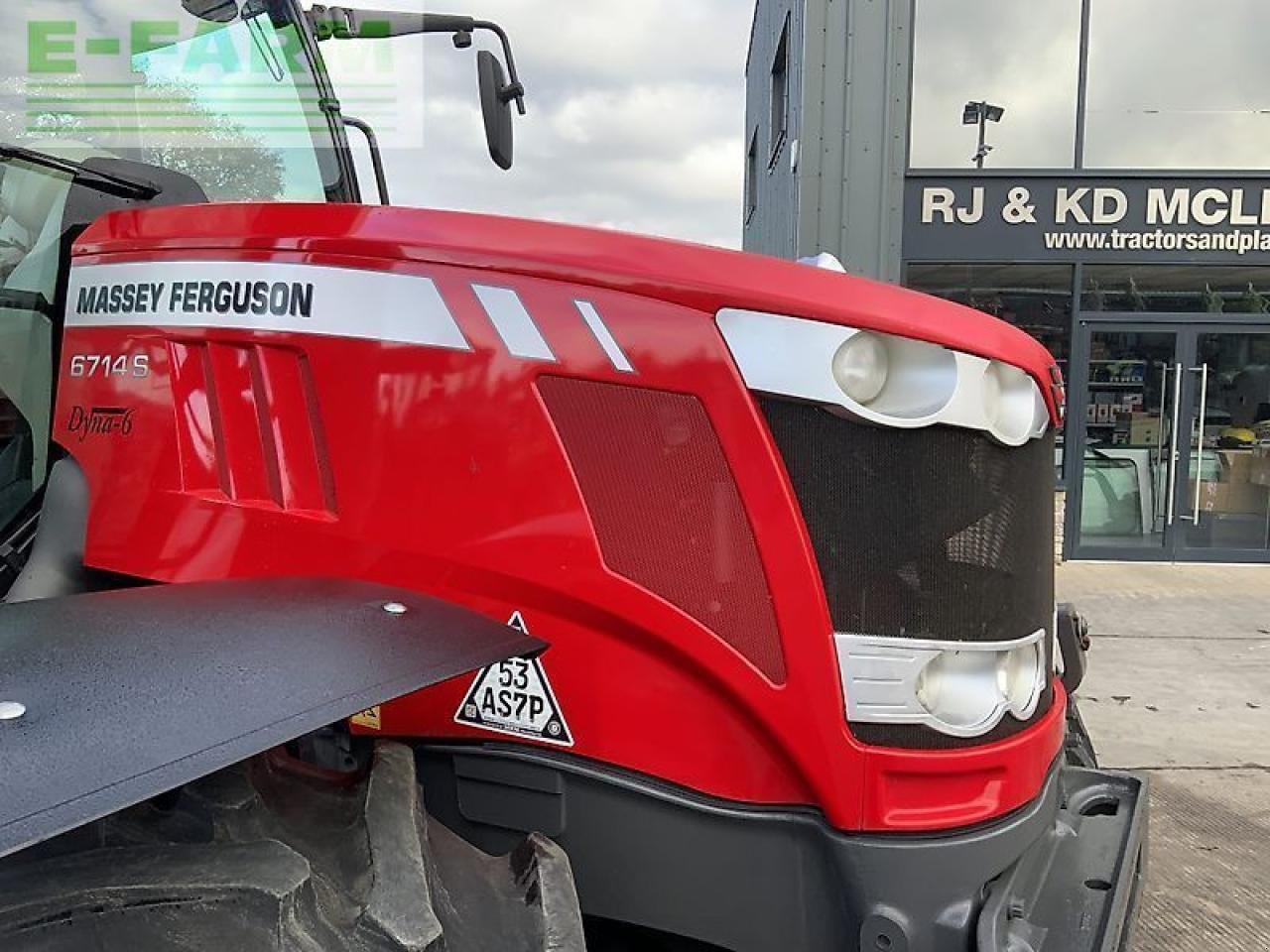Traktor tip Massey Ferguson 6714s dyna6 tractor (st24943), Gebrauchtmaschine in SHAFTESBURY (Poză 15)