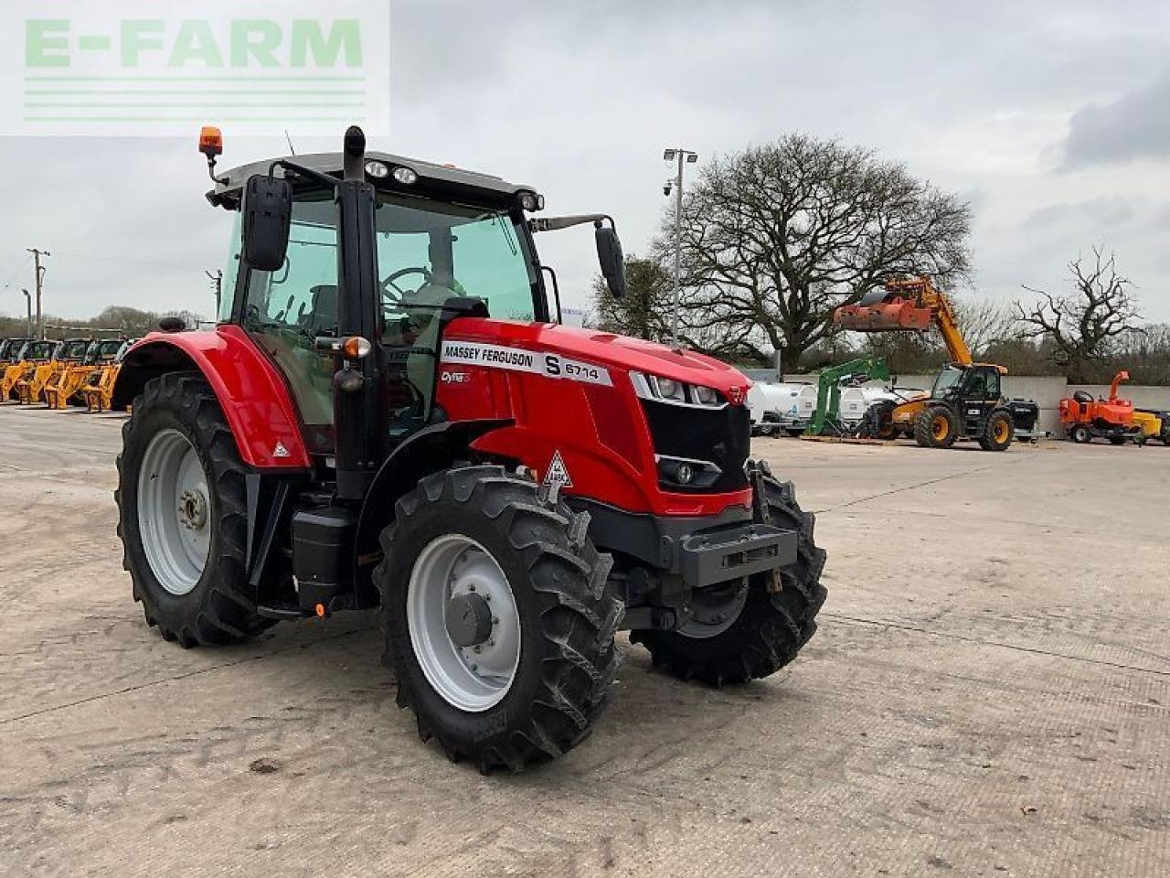 Traktor of the type Massey Ferguson 6714s dyna6 tractor (st25429), Gebrauchtmaschine in SHAFTESBURY (Picture 2)