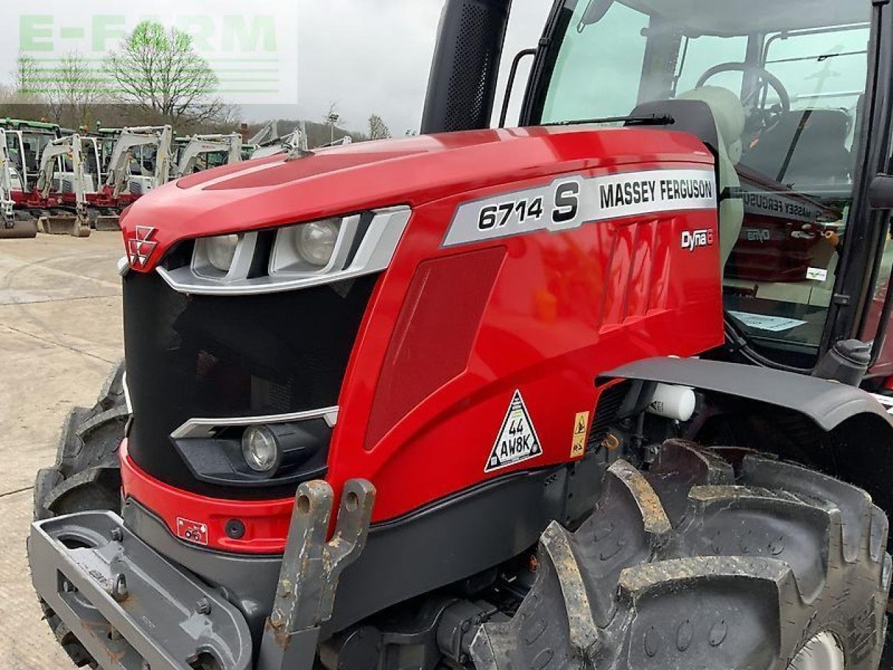 Traktor типа Massey Ferguson 6714s dyna6 tractor (st25429), Gebrauchtmaschine в SHAFTESBURY (Фотография 13)