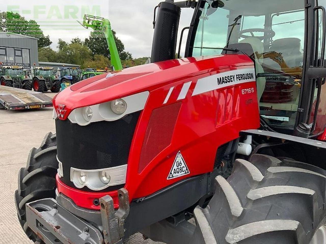 Traktor del tipo Massey Ferguson 6716s dyna 6 tractor (st24184), Gebrauchtmaschine en SHAFTESBURY (Imagen 21)
