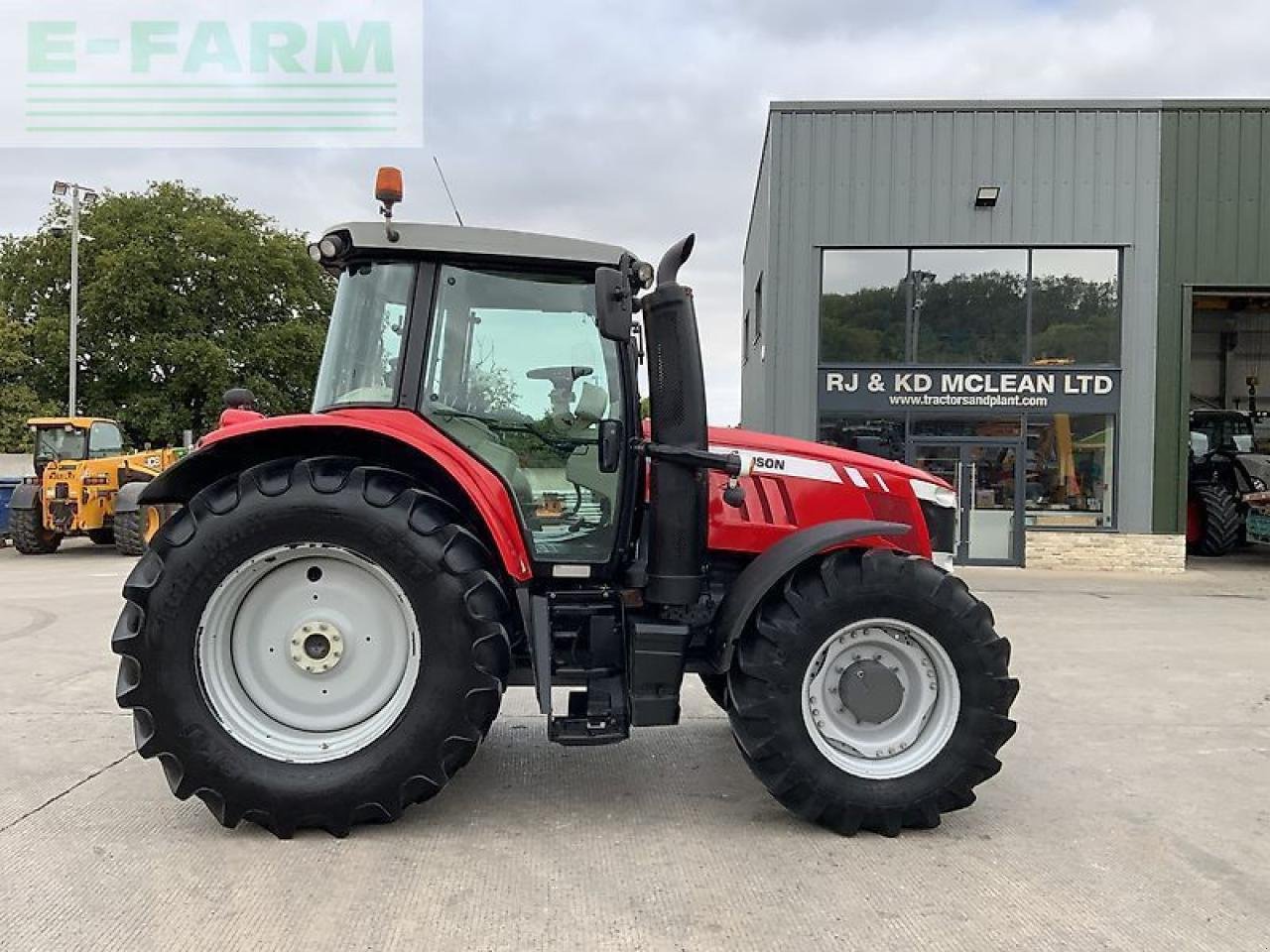 Traktor Türe ait Massey Ferguson 6716s dyna 6 tractor (st24184), Gebrauchtmaschine içinde SHAFTESBURY (resim 1)