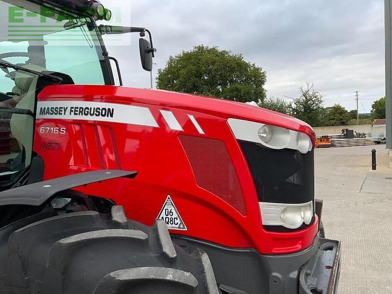 Traktor Türe ait Massey Ferguson 6716s dyna 6 tractor (st24184), Gebrauchtmaschine içinde SHAFTESBURY (resim 20)