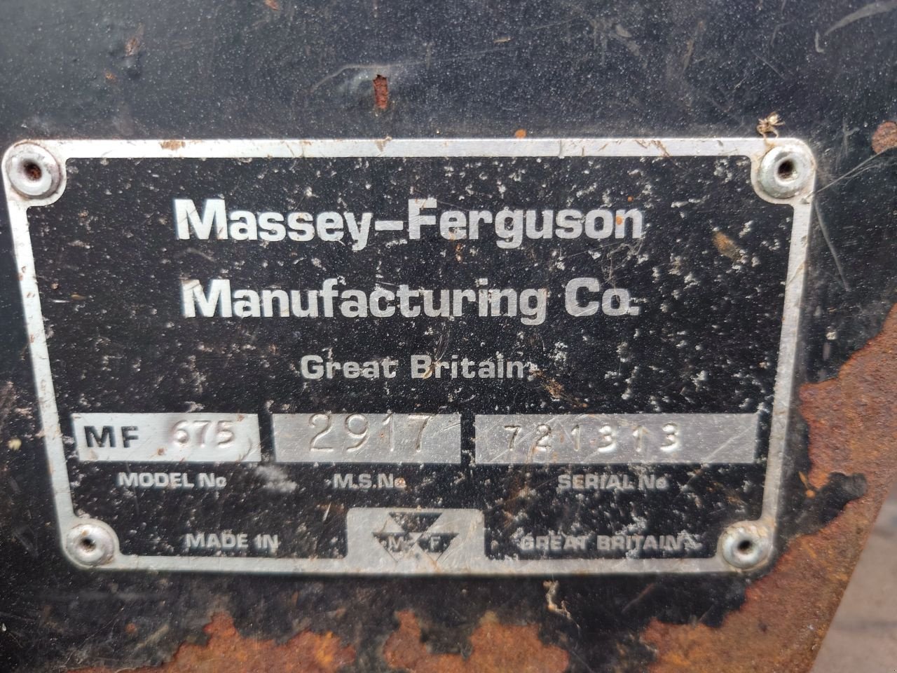 Traktor типа Massey Ferguson 675 2wd, Gebrauchtmaschine в Wieringerwerf (Фотография 10)