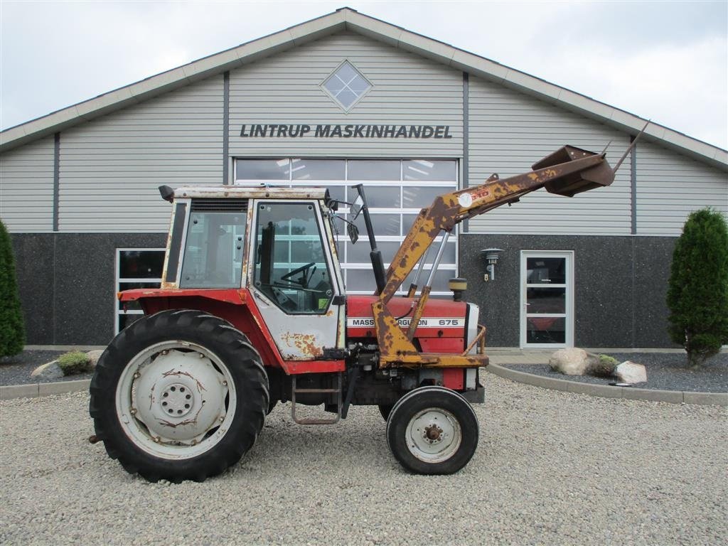 Traktor des Typs Massey Ferguson 675 Speedshift med frontlæsser, Gebrauchtmaschine in Lintrup (Bild 6)