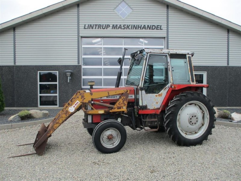 Traktor des Typs Massey Ferguson 675 Speedshift med frontlæsser, Gebrauchtmaschine in Lintrup (Bild 1)