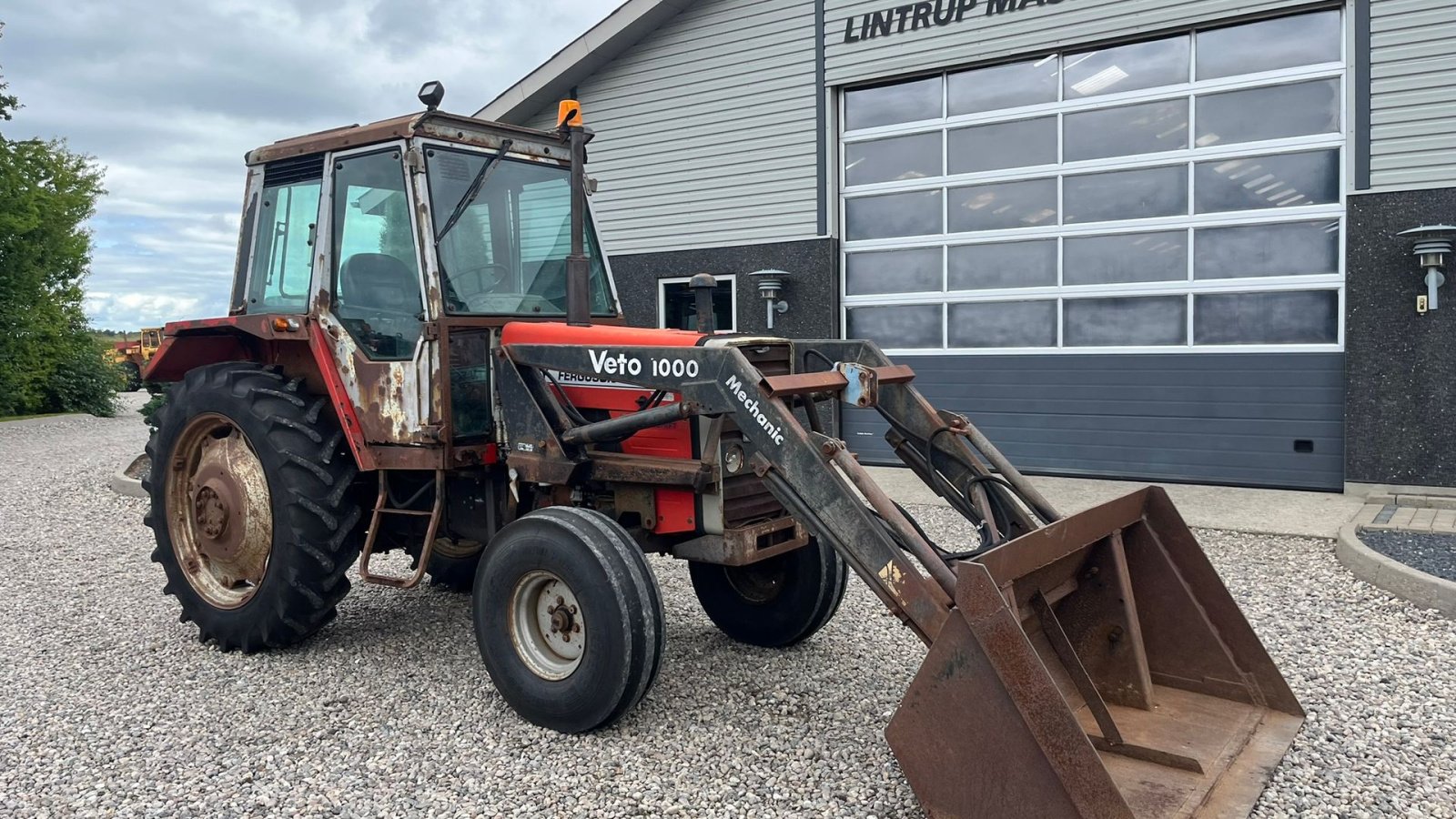 Traktor van het type Massey Ferguson 690 Speedshift med frontlæsser, Gebrauchtmaschine in Lintrup (Foto 20)