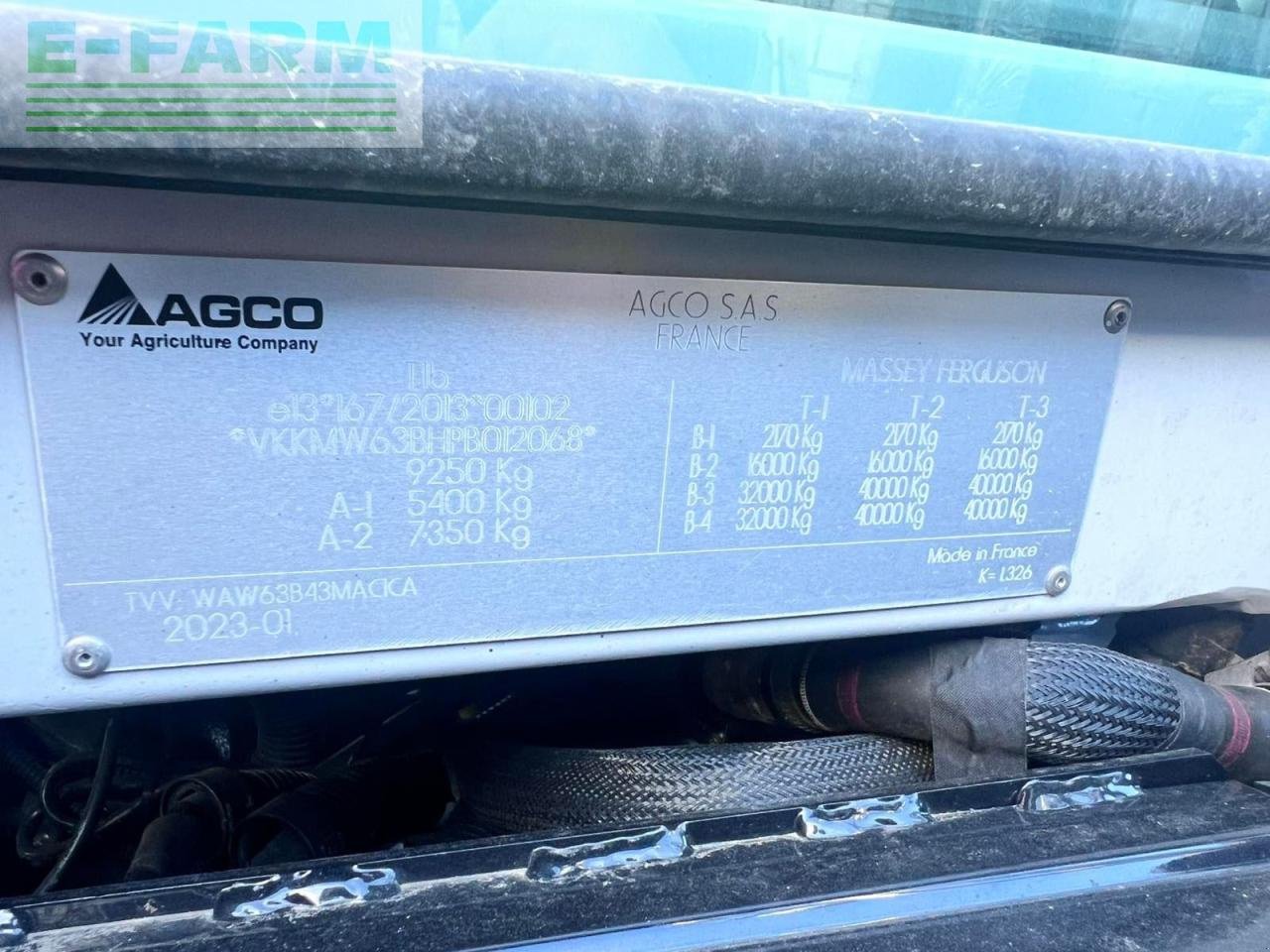 Traktor des Typs Massey Ferguson 6S.155, Gebrauchtmaschine in Hamburg (Bild 5)