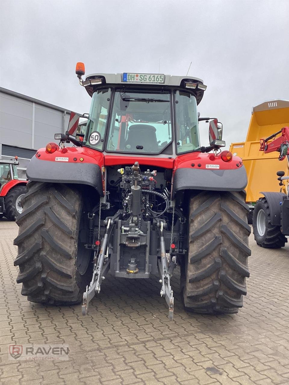Traktor Türe ait Massey Ferguson 6S.165 Dyna-6 Exclusive, Gebrauchtmaschine içinde Sulingen (resim 4)