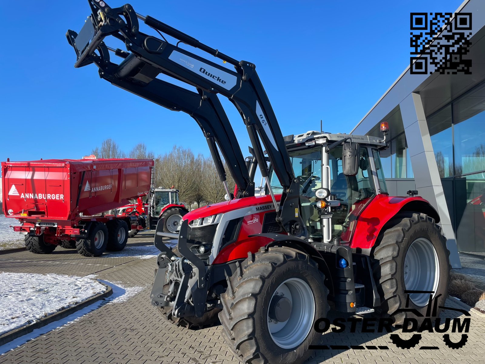 Traktor des Typs Massey Ferguson 6S.165 Dyna VT Exclusive, Neumaschine in Kaisersesch (Bild 2)