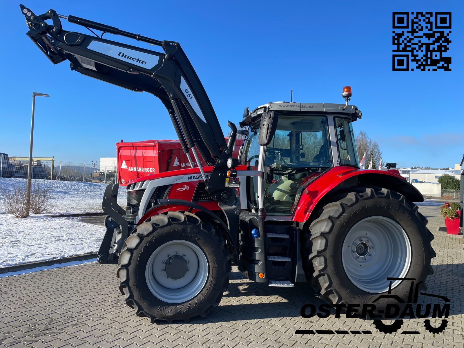 Traktor des Typs Massey Ferguson 6S.165 Dyna VT Exclusive, Neumaschine in Kaisersesch (Bild 3)