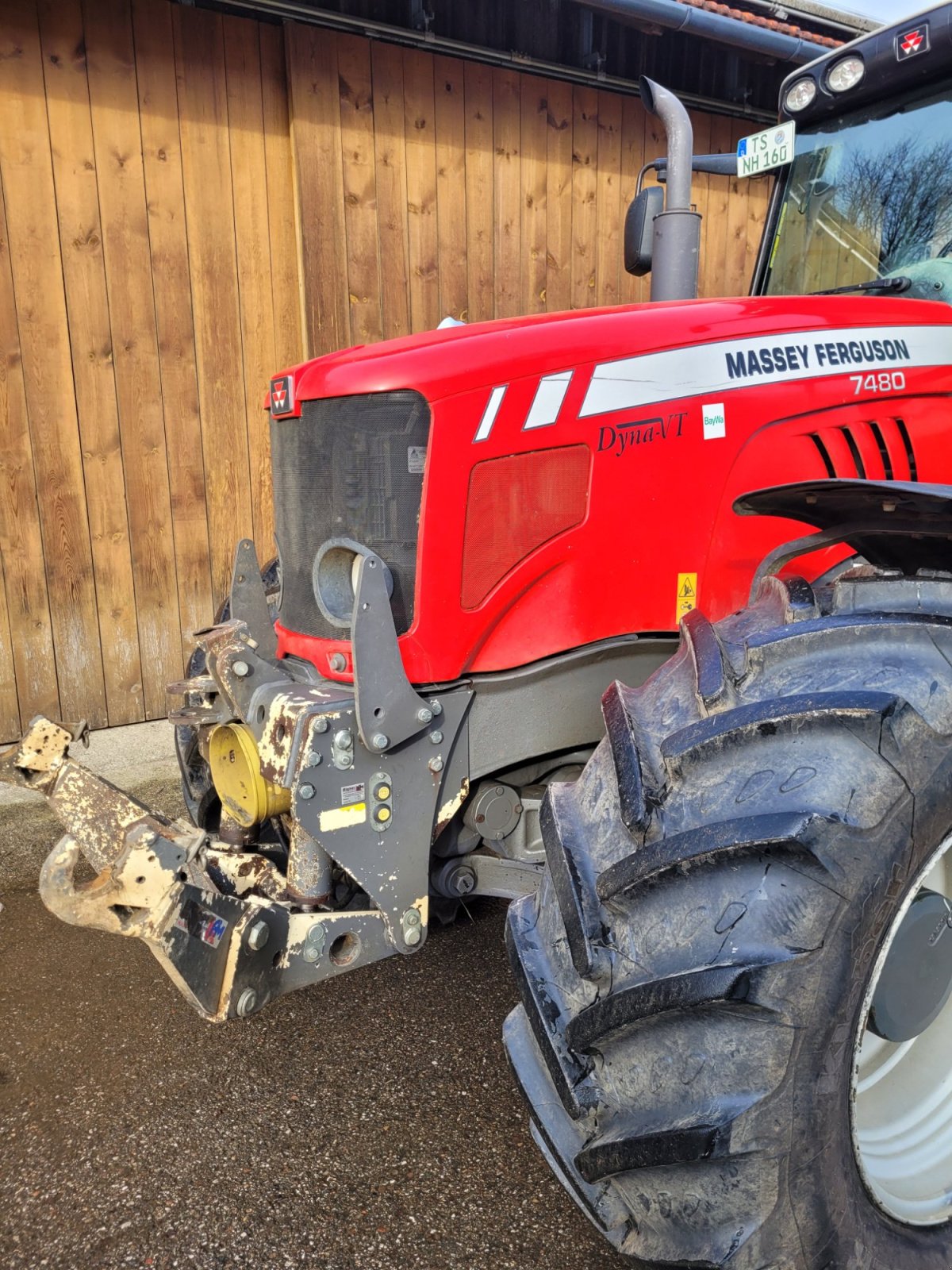 Traktor типа Massey Ferguson 7480 Dyna VT, Gebrauchtmaschine в Palling (Фотография 2)