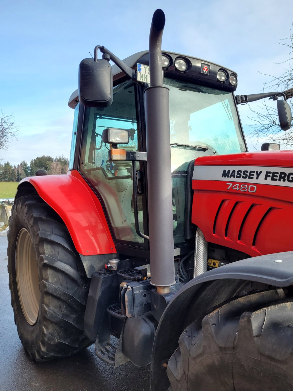 Traktor типа Massey Ferguson 7480 Dyna VT, Gebrauchtmaschine в Palling (Фотография 3)