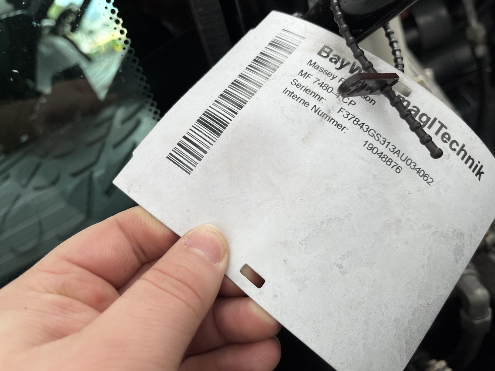 Traktor typu Massey Ferguson 7480, Gebrauchtmaschine v Frastanz (Obrázek 18)