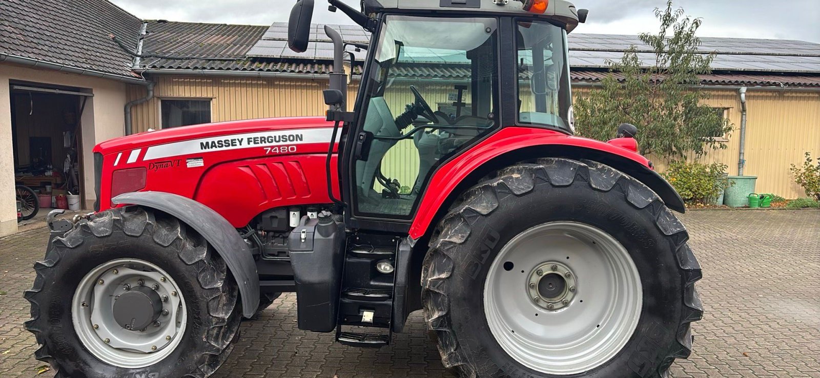 Traktor от тип Massey Ferguson 7480, Gebrauchtmaschine в Blaufelden-Wiesenbach (Снимка 4)