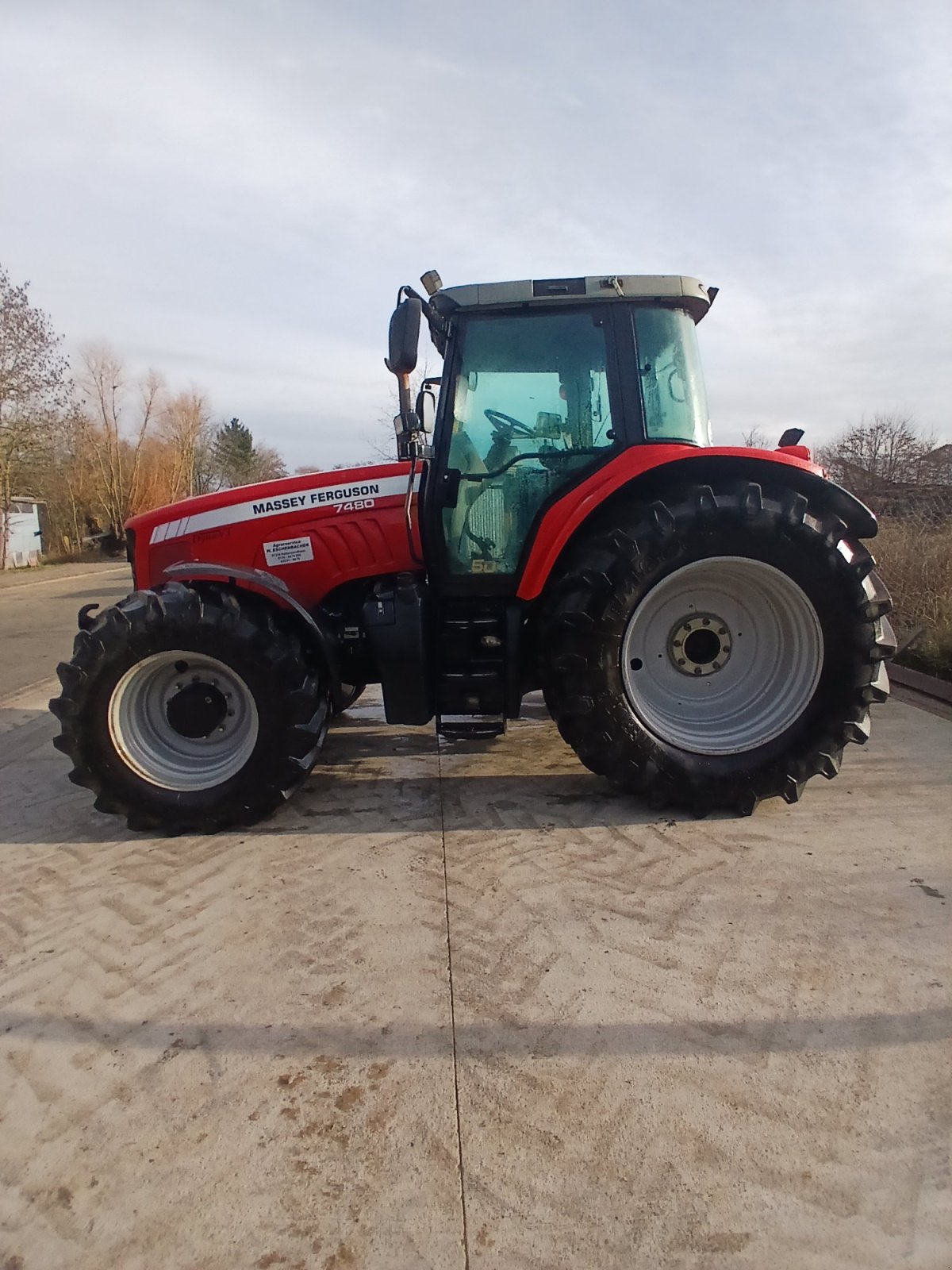Traktor типа Massey Ferguson 7480, Gebrauchtmaschine в Biebelried (Фотография 1)
