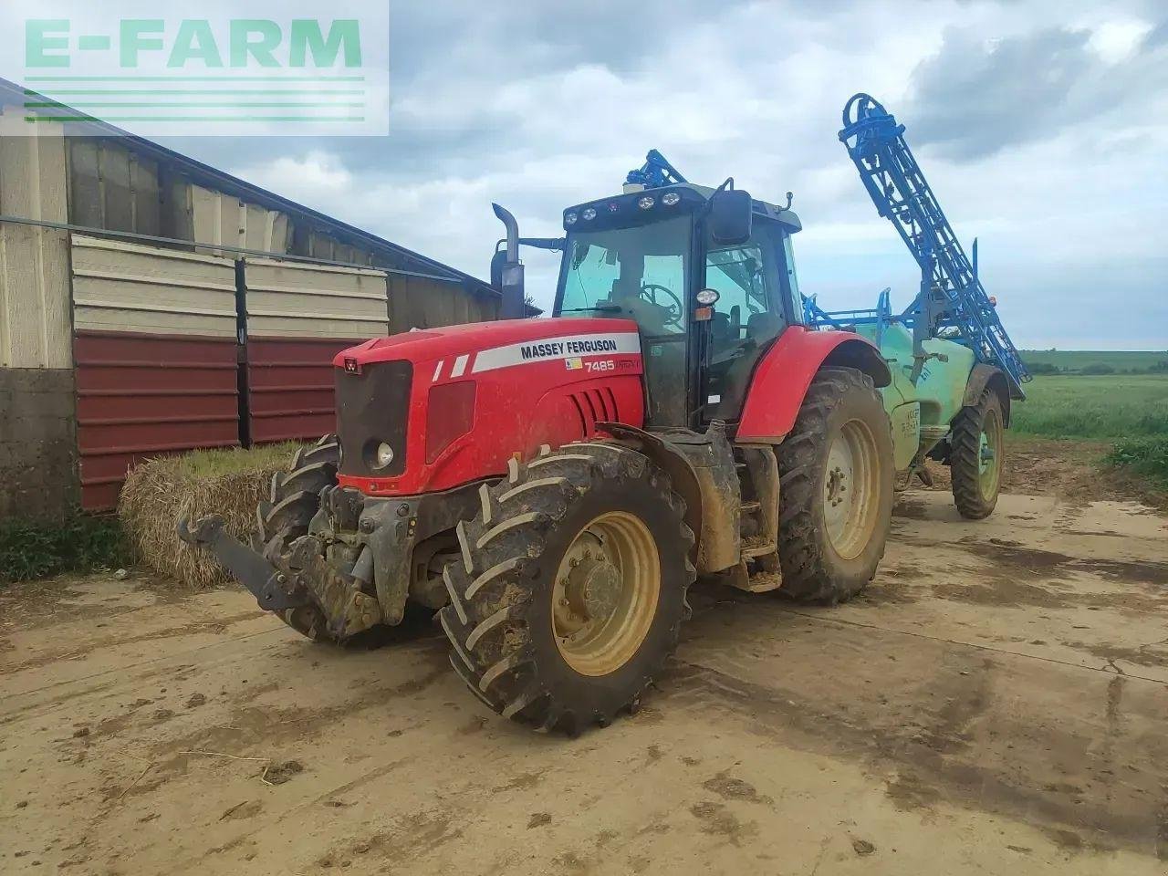 Traktor типа Massey Ferguson 7485 dyna vt, Gebrauchtmaschine в CHAUVONCOURT (Фотография 2)