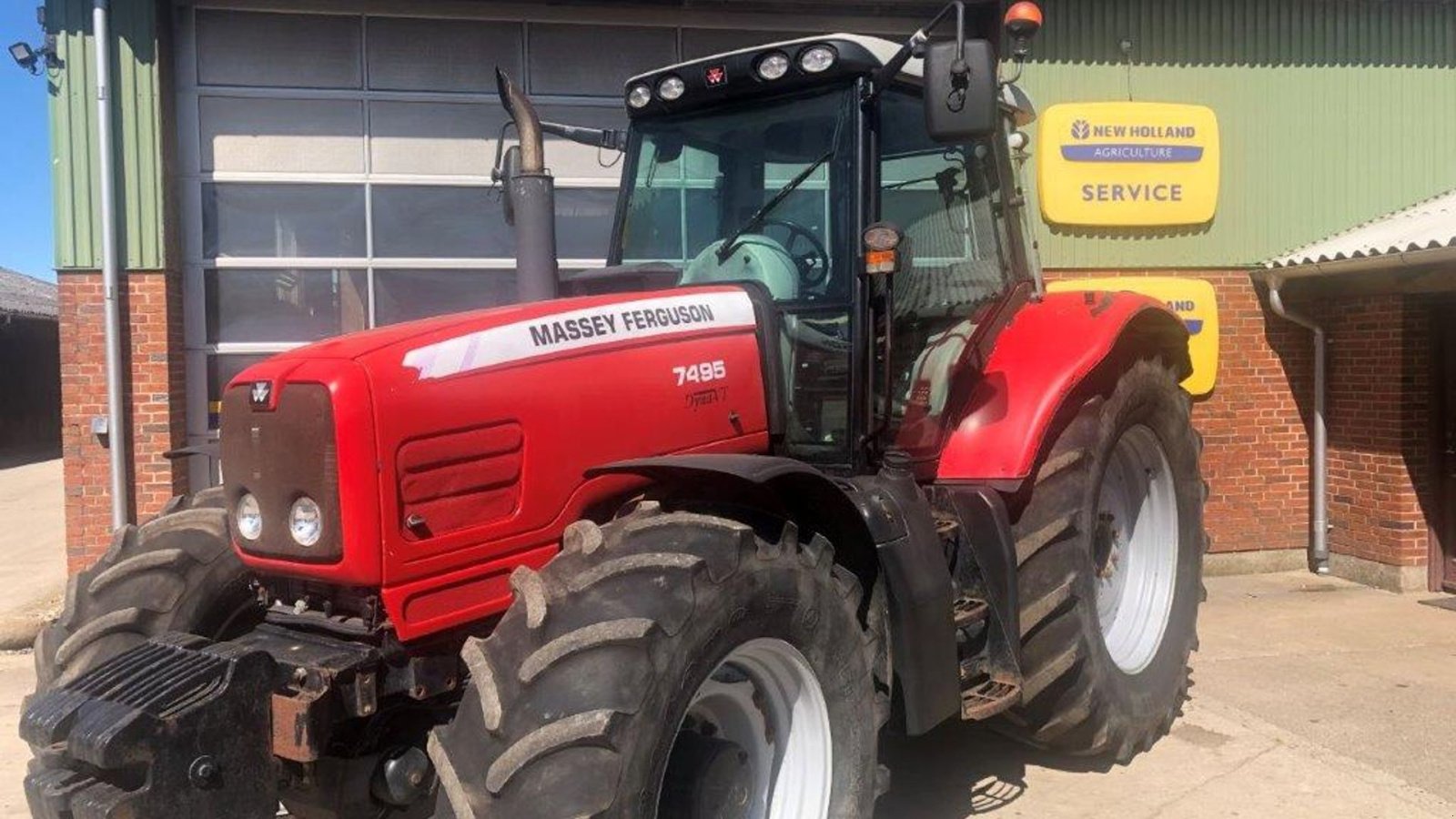 Traktor a típus Massey Ferguson 7495 Dyna VT Med aff. foraksel, Gebrauchtmaschine ekkor: Tinglev (Kép 1)