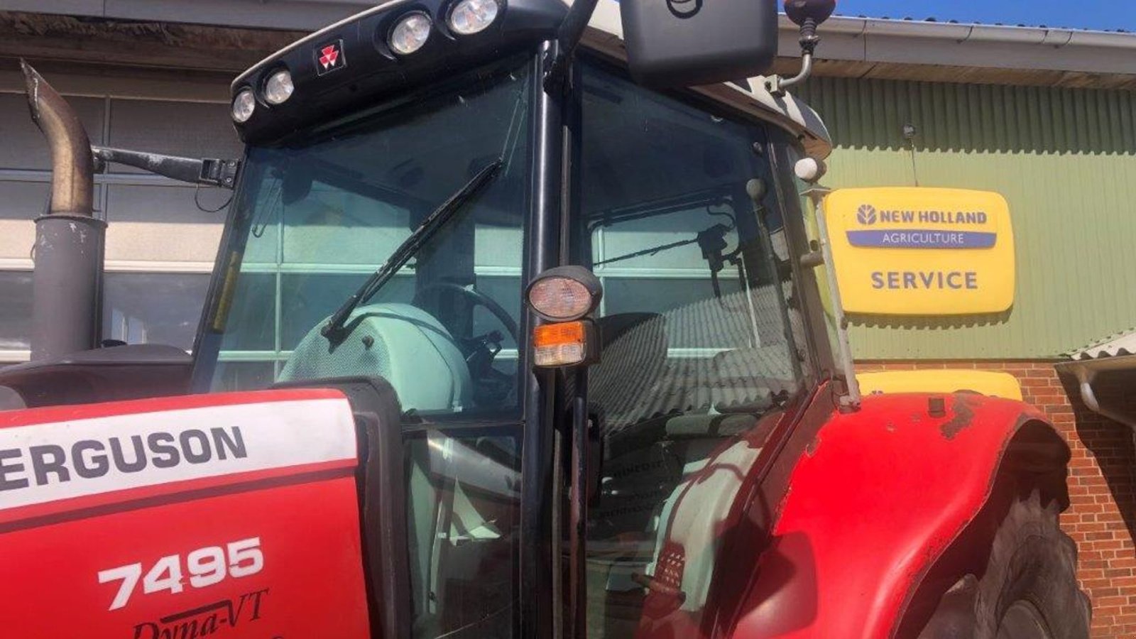 Traktor a típus Massey Ferguson 7495 Dyna VT Med aff. foraksel, Gebrauchtmaschine ekkor: Tinglev (Kép 4)