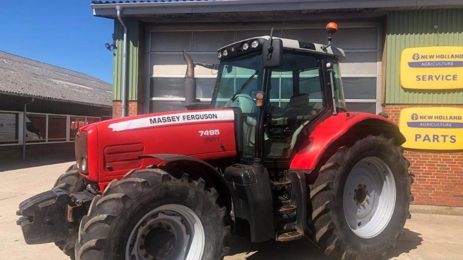 Traktor a típus Massey Ferguson 7495 Dyna VT Med aff. foraksel, Gebrauchtmaschine ekkor: Tinglev (Kép 3)