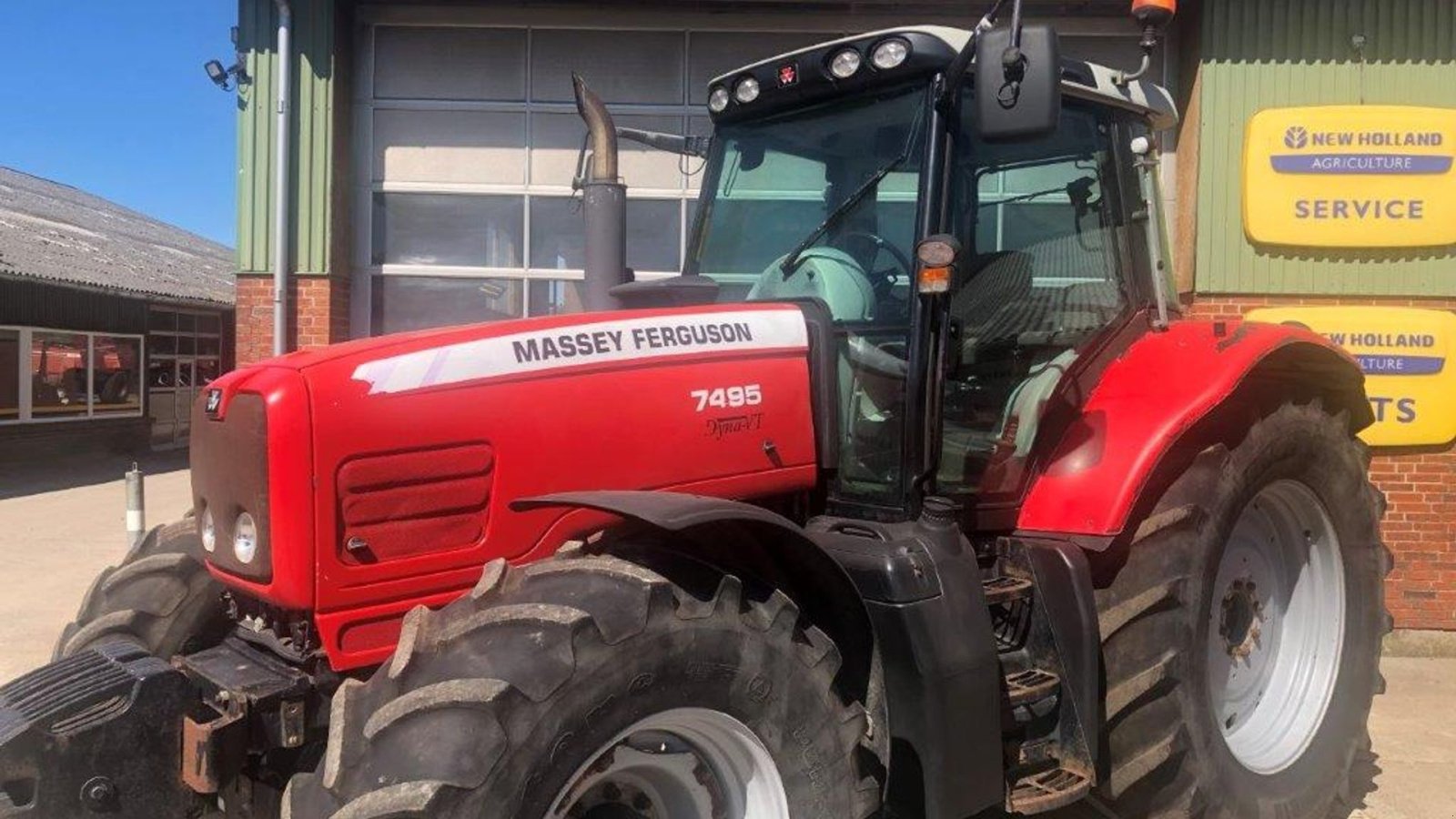 Traktor a típus Massey Ferguson 7495 Dyna VT Med aff. foraksel, Gebrauchtmaschine ekkor: Tinglev (Kép 2)
