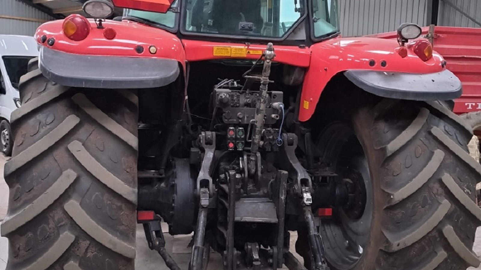 Traktor от тип Massey Ferguson 7495 Dyna VT, Gebrauchtmaschine в Ringe (Снимка 4)