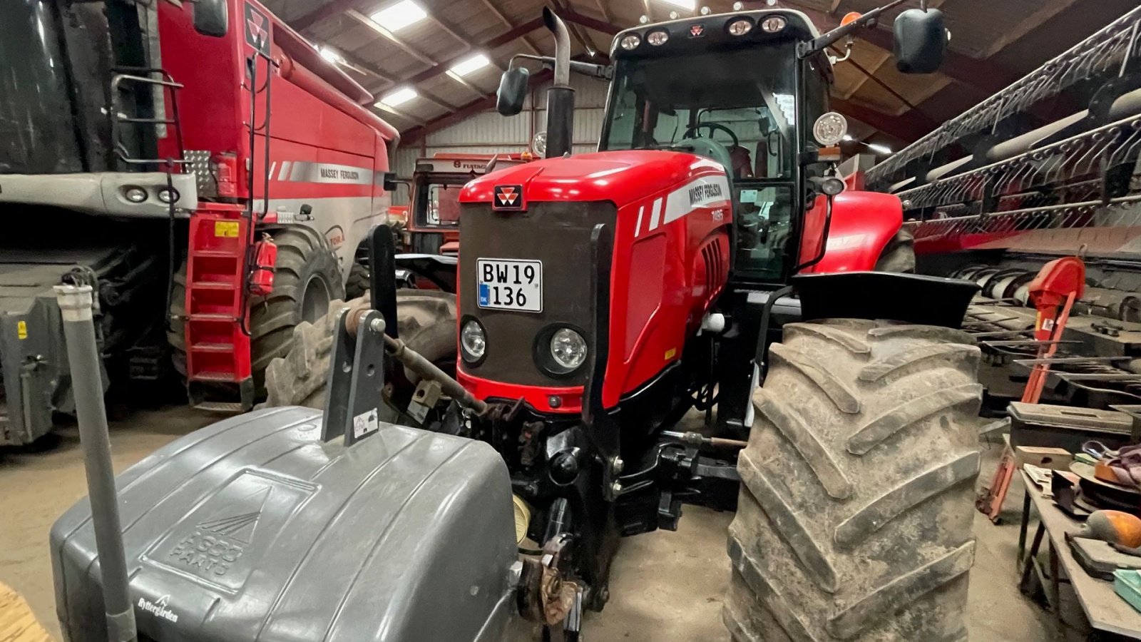 Traktor des Typs Massey Ferguson 7495 Dyna VT, Gebrauchtmaschine in Hjørring (Bild 2)