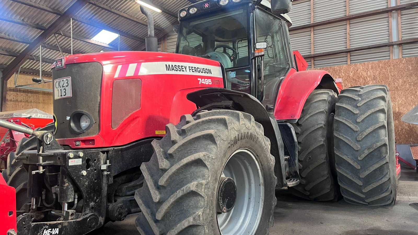 Traktor typu Massey Ferguson 7495 Dyna VT, Gebrauchtmaschine v Nykøbing Mors (Obrázek 1)