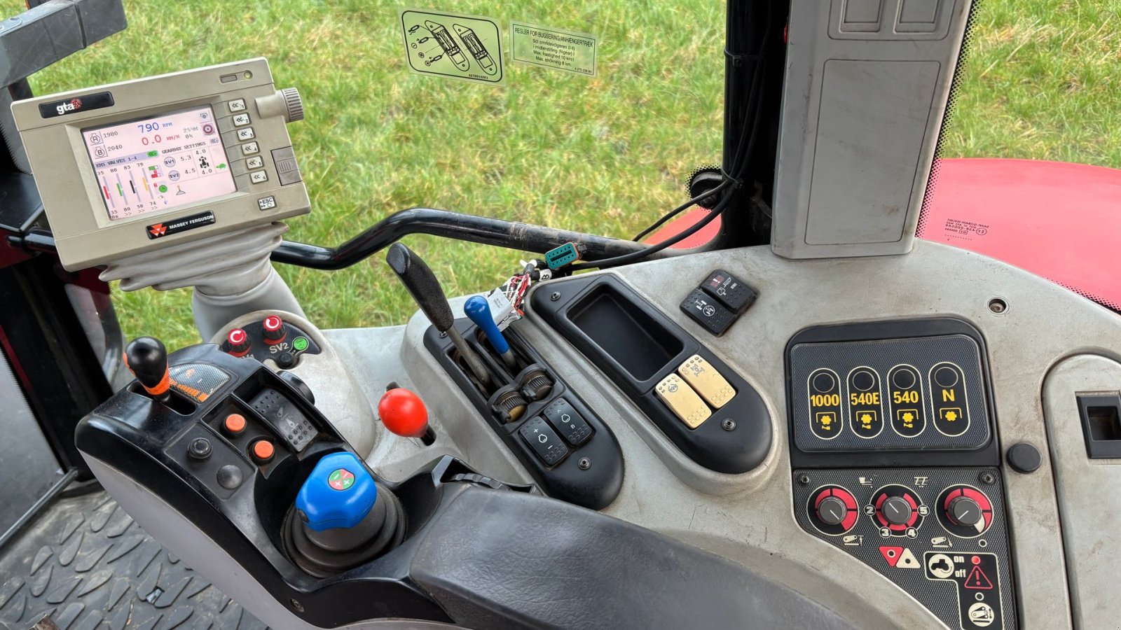 Traktor van het type Massey Ferguson 7495 Dyna VT, Gebrauchtmaschine in Nykøbing Mors (Foto 6)