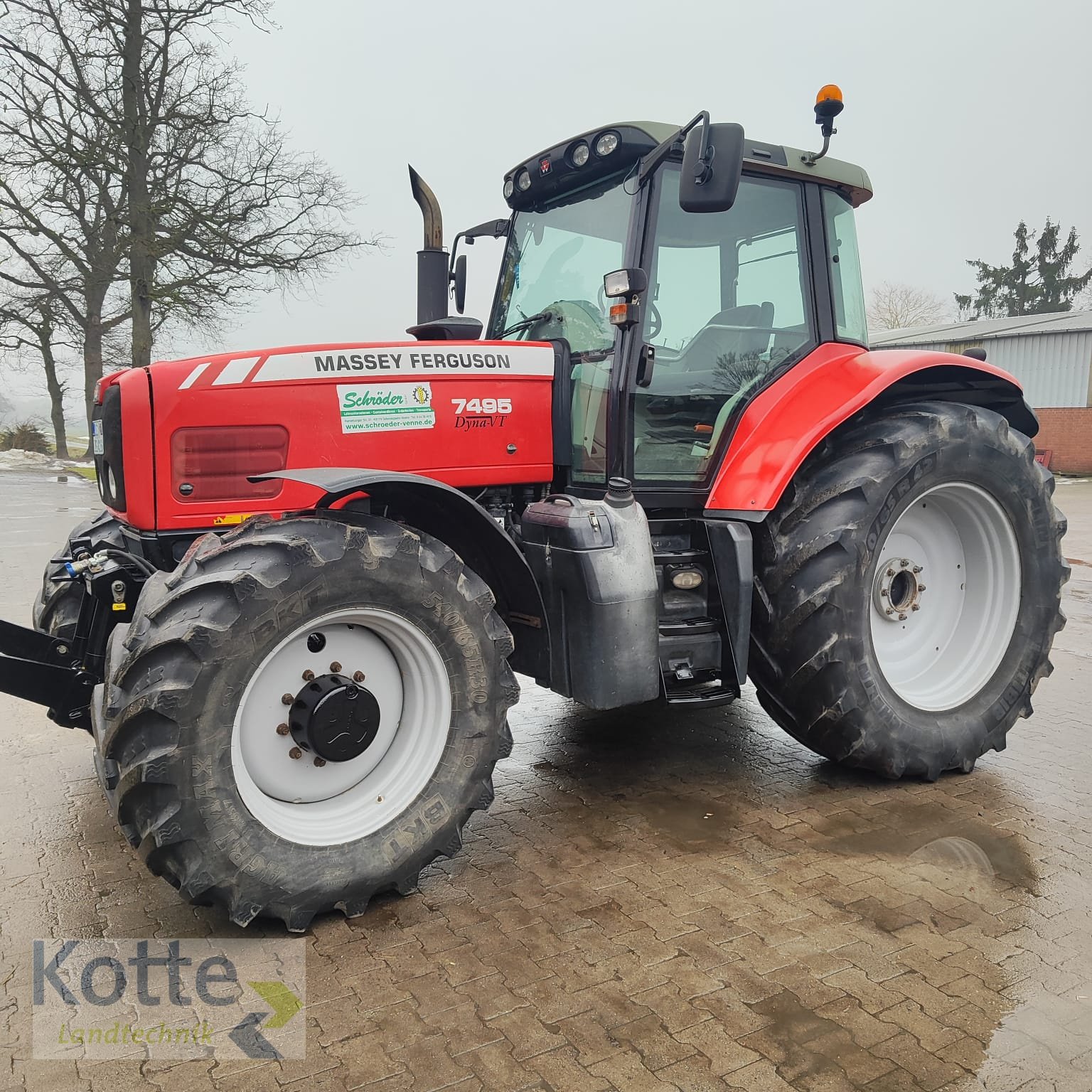 Traktor от тип Massey Ferguson 7495 Dyna VT, Gebrauchtmaschine в Rieste (Снимка 2)