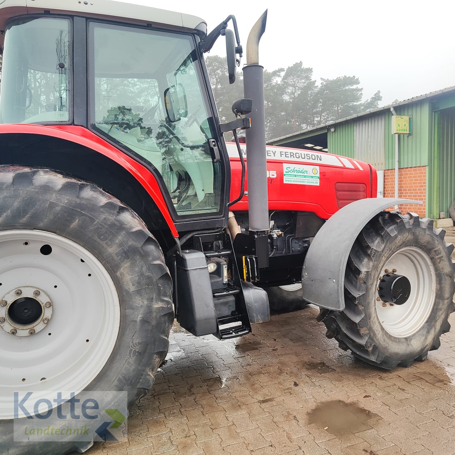 Traktor от тип Massey Ferguson 7495 Dyna VT, Gebrauchtmaschine в Rieste (Снимка 3)