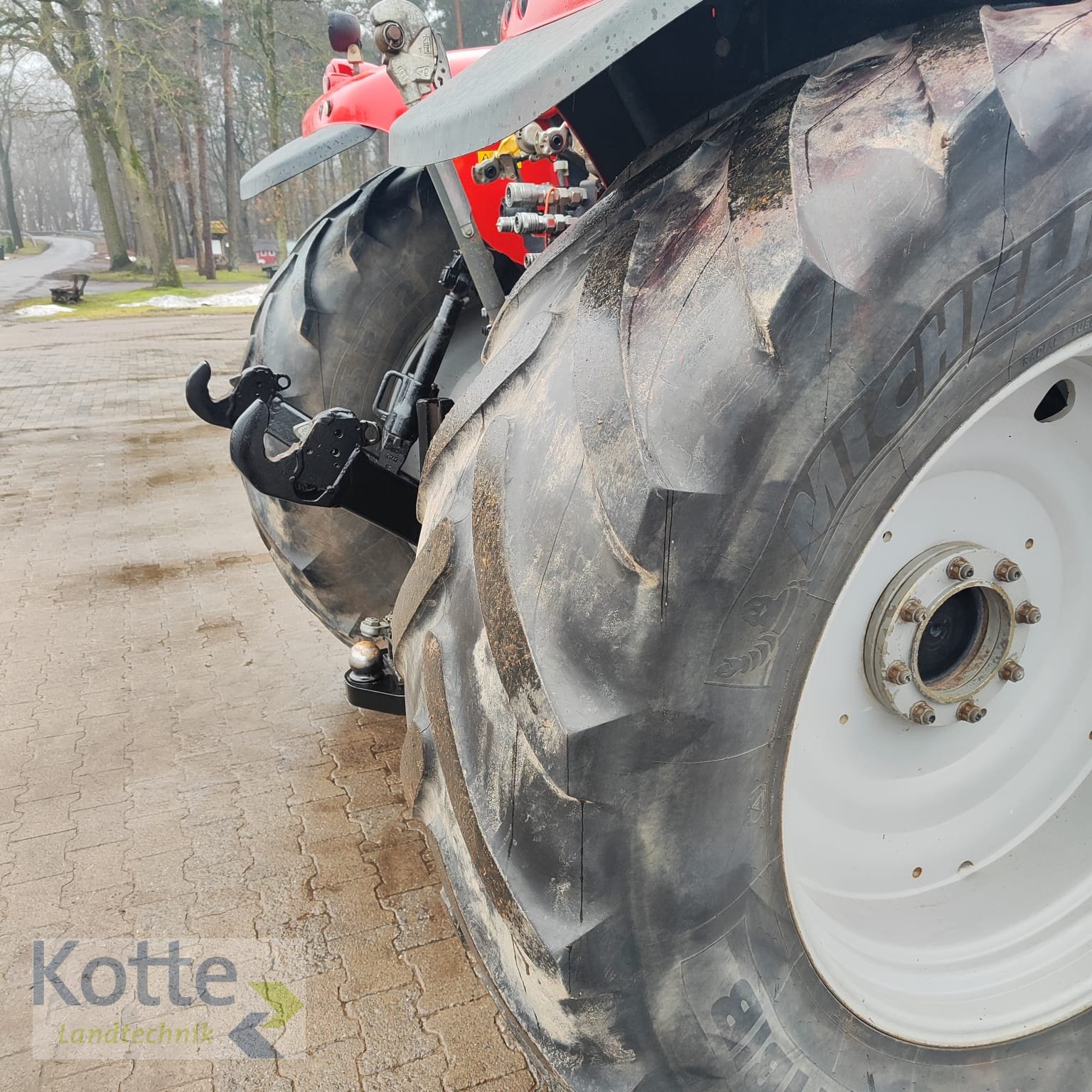 Traktor от тип Massey Ferguson 7495 Dyna VT, Gebrauchtmaschine в Rieste (Снимка 9)