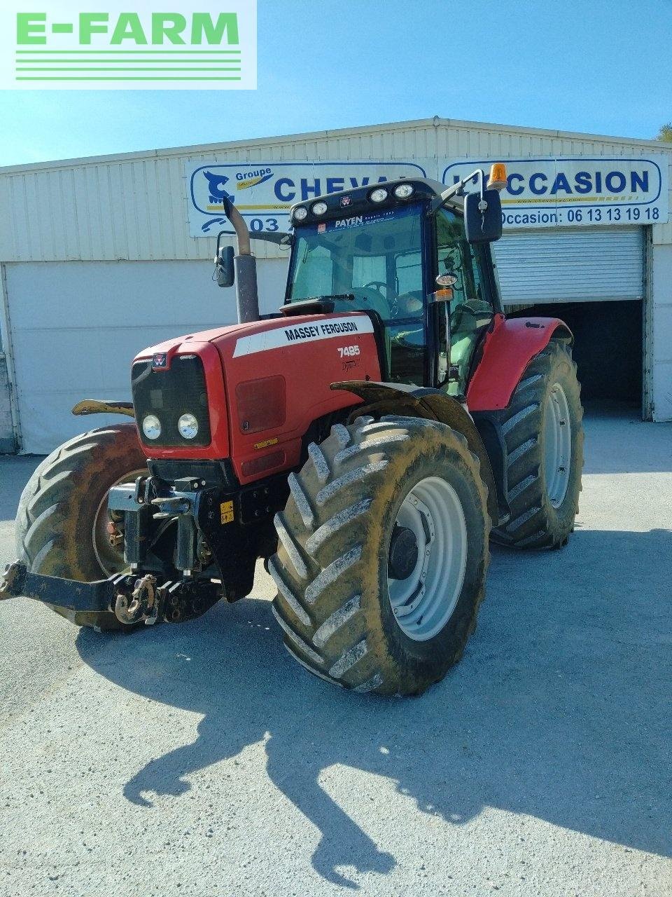 Traktor des Typs Massey Ferguson 7495, Gebrauchtmaschine in CHAUVONCOURT (Bild 1)