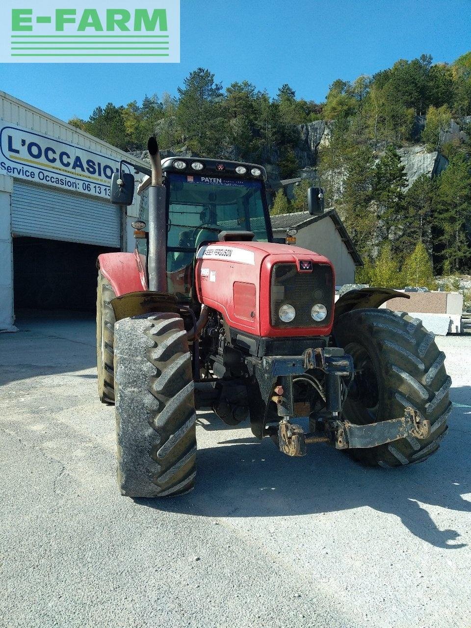 Traktor des Typs Massey Ferguson 7495, Gebrauchtmaschine in CHAUVONCOURT (Bild 2)