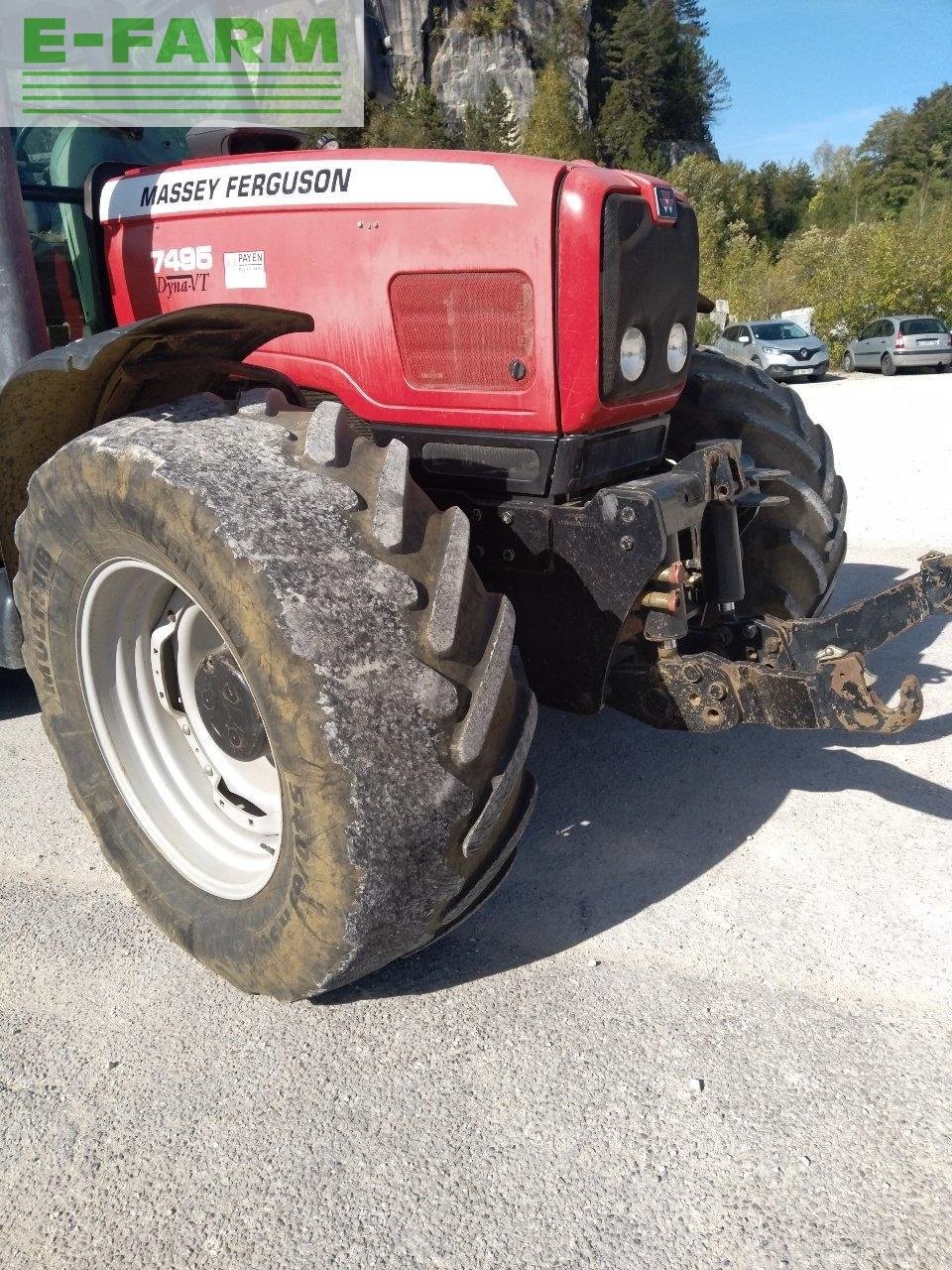 Traktor des Typs Massey Ferguson 7495, Gebrauchtmaschine in CHAUVONCOURT (Bild 10)