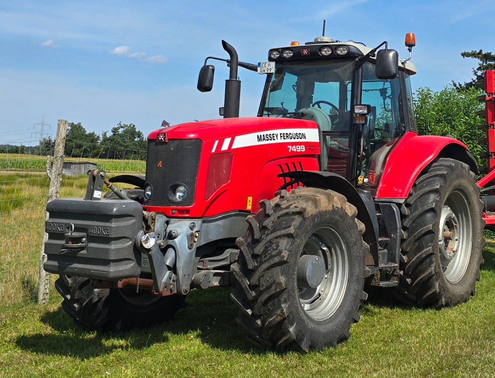Traktor типа Massey Ferguson 7499, Gebrauchtmaschine в Schlieben (Фотография 2)