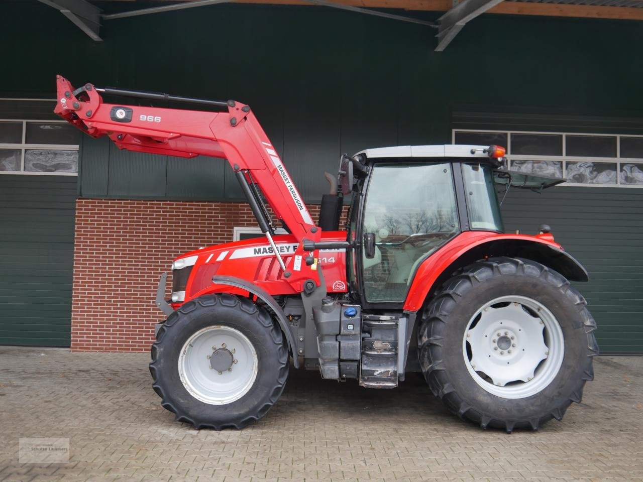Traktor typu Massey Ferguson 7614 Dyna4 + Frontlader, Gebrauchtmaschine v Borken (Obrázek 4)