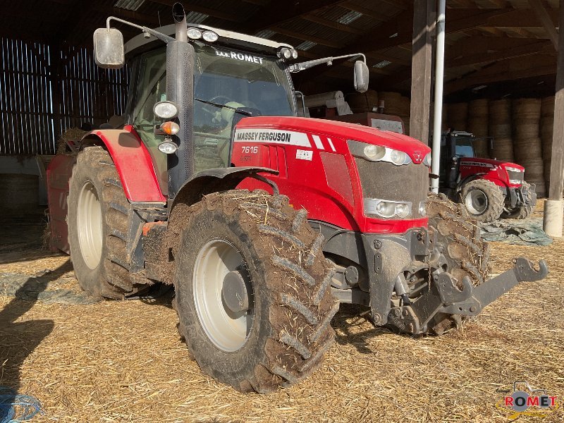 Traktor типа Massey Ferguson 7616 D6 EX, Gebrauchtmaschine в Gennes sur glaize (Фотография 1)
