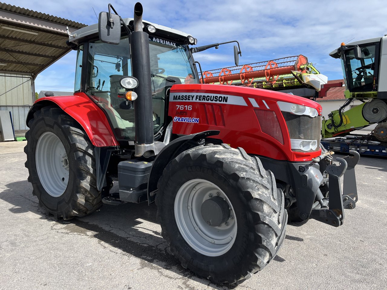 Traktor a típus Massey Ferguson 7616 DYNA-6 EFFICIENT, Gebrauchtmaschine ekkor: VERT TOULON (Kép 3)