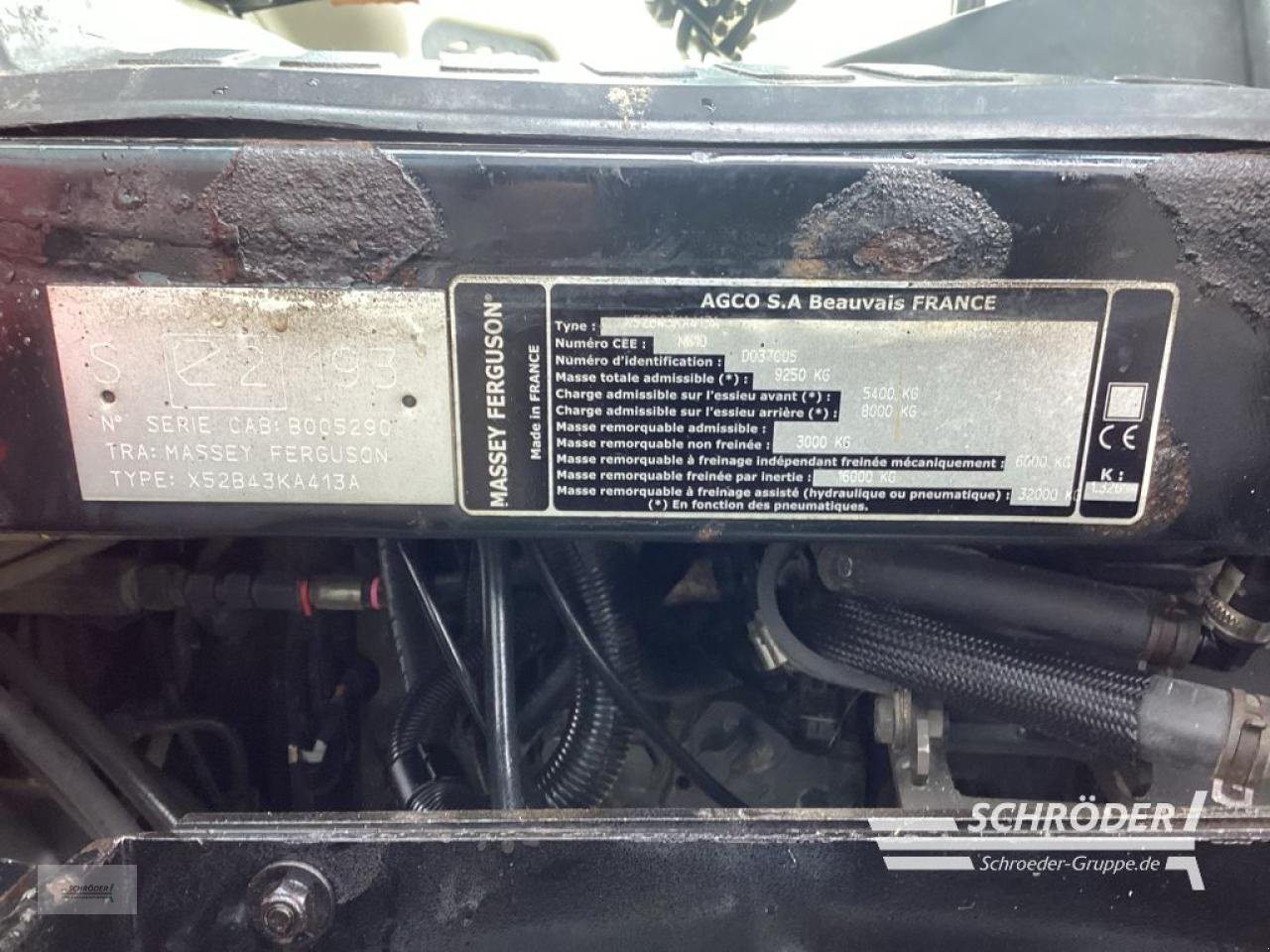 Traktor типа Massey Ferguson 7616 DYNA-6 EFFICIENT, Gebrauchtmaschine в Norden (Фотография 3)