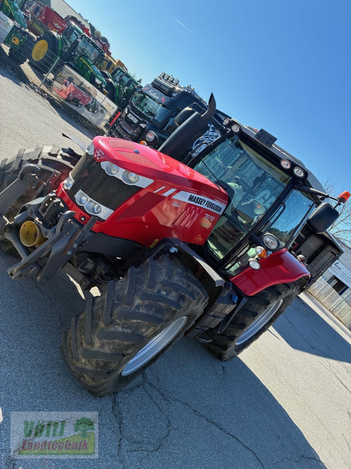Traktor del tipo Massey Ferguson 7618, Gebrauchtmaschine In Hutthurm bei Passau (Immagine 11)